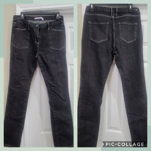 NWOT R Revolution Black Denim Jeans Long Tall